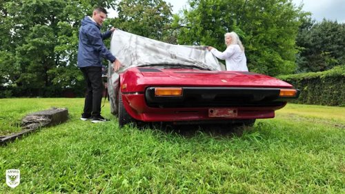Late Husband's Ferrari 308 GTS Quattrovalvole Gets Rescued From The Backyard