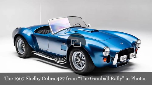 This 1967 Shelby Cobra Is a Hollywood Star That’s Now up for Grabs