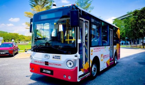 Malaysia to put a self-driving bus on a public route for RM1, but riders will need a bank card