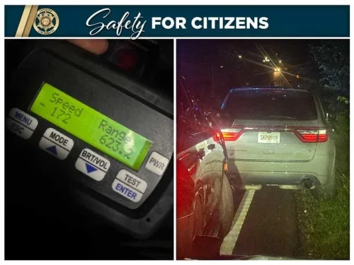 ‘That’s Not a Typo:’ Deputies Clock Dodge Durango at 172 MPH as Holiday Traffic Ramps Up