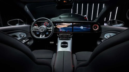 The New Mercedes-AMG CLA EV’s Huge Power Comes From Three Tiny Motors