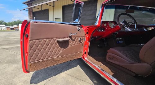 For Sale at Vicari Auction: This Fresh-Build 1957 Chevrolet Bel Air Blends Classic Style with LS Power