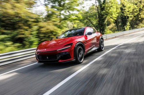 See More Photos of The 2027 Ferrari Purosangue Handling Speciale