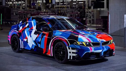 BMW, BMW M3, The BMW M3 EV Is Almost Done Hiding