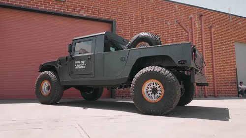Hummer, Man Turns Military-Bred Hummer Into A 600-HP Performance Off-Roader