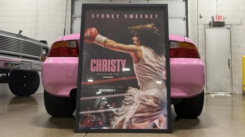 BMW, This Bold Pink 1997 BMW Z3 Roadster Signed By Sydney Sweeney Can Be Yours If You're Short Enough
