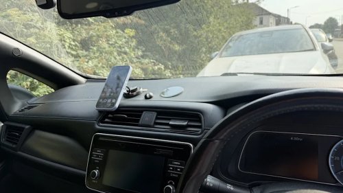 This minimalist car phone mount proves compact designs aren't always the answer