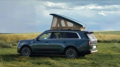 SUV, This Electric Camper SUV Has Heated Floors, A Loft, And Built-In Storage. See The SkyNomad N90 Max Studio.