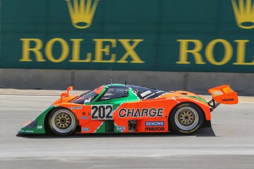 Iconic, $2 Million Mazda Race Car Catches Fire at Laguna Seca