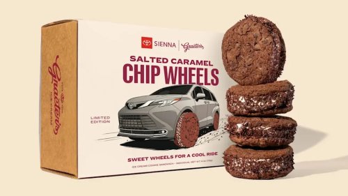 Toyota And Graeter's Have Teamed Up To Sell $86 Salted Caramel Chip Wheels