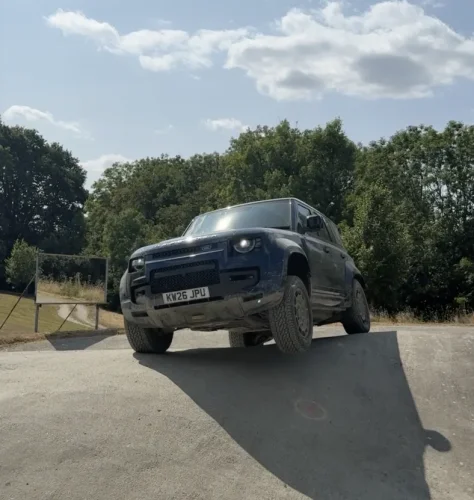 Among Castles and Forests, the Land Rover Defender Octa Proves Its Off-Roading Mastery