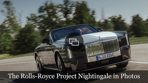 Rolls-Royce, Rolls-Royce Has Begun Drive-Testing Its Project Nightingale Convertible