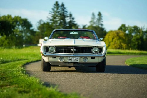 1969 Chevrolet Camaro SS 350 Convertible for Sale With 22,000 Miles Shown