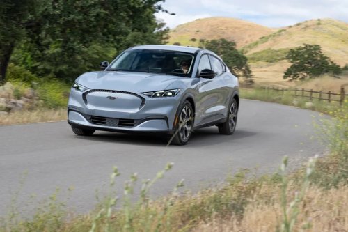 See Exterior Pics of the 2026 Ford Mustang Mach-E
