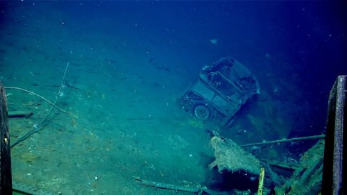 Ford, Mysterious 1941 Ford Woody Found Inside Sunken Wwii Aircraft Carrier After 83 Years