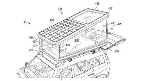 Ford Bronco Patents Preview Next Gen With Built-In Camper Setup