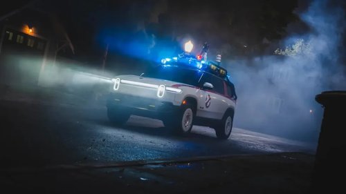 Rivian Turned An R1S Into A Ghostbusters Tribute For Halloween