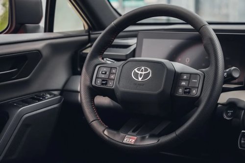 View Interior Photos of the 2026 Toyota RAV4 GR Sport