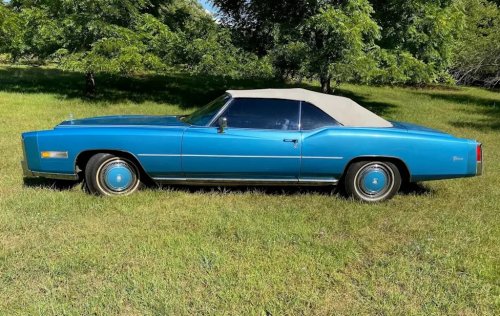 1976 Cadillac Eldorado Convertible for Sale With 43,000 Miles Shown