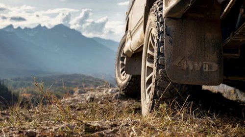 Why Do Tires Turn Blue In The Mud Sometimes?