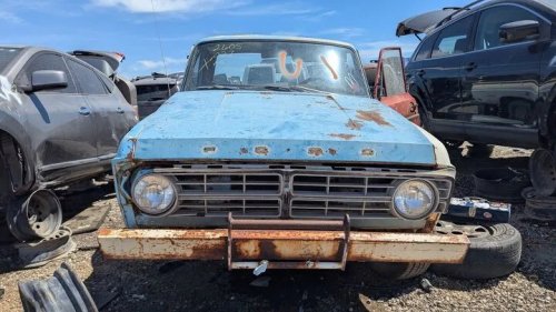 Junkyard Find: 1974 Ford Courier with Cologne V6 swap