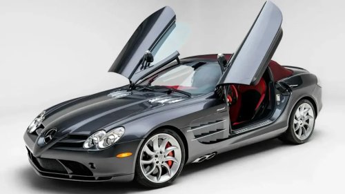 Mercedes-Benz, McLaren, Someone Is Selling A Low-Mileage 2008 Mercedes-Benz SLR McLaren Roadster On Bring a Trailer