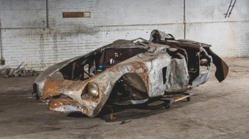 This Completely Destroyed Ferrari Sold For 1.8M: Here's Why