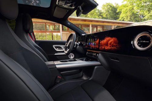 Take a Look Inside the 2028 Mercedes-Benz GLA-Class EV