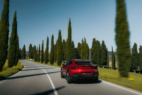 See More Photos of The 2027 Ferrari Purosangue Handling Speciale