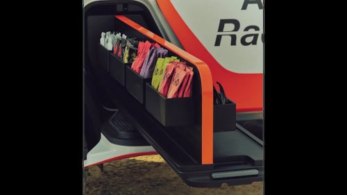 Rivian, Rivian and Nike ACG Built an R1T With Slushie Machines, Snack Racks, and More for Ultimate Trail Runners