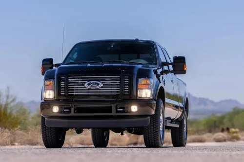 Ford, Ford F-250, Barely Driven 2009 Ford F-250 Harley-Davidson Edition Returns to Auction With 3,062 Miles