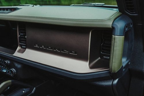 View Interior Photos of the 2027 Ford Bronco Filson