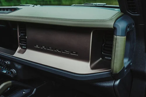 View Interior Photos of the 2027 Ford Bronco Filson
