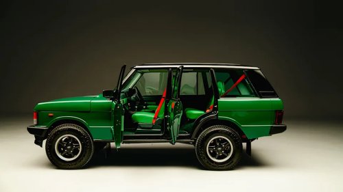 Range Rover, Range Rover Classic, Rover, Lunaz Kermit the Frog-Inspired Range Rover Classic in Photos