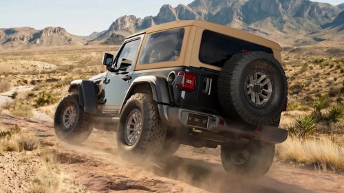 Jeep, Jeep Wrangler, Jeep Revives the Wrangler Laredo With Retro Decals, a Tan Soft Top, and 35-Inch Tires