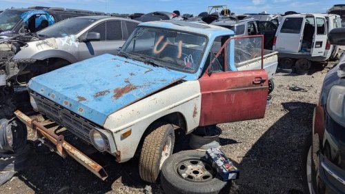 Ford, Junkyard Find: 1974 Ford Courier with Cologne V6 swap
