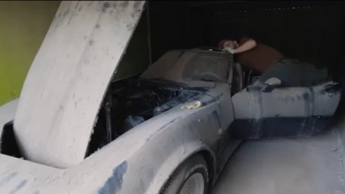 Men Buy an Abandoned Garage for $17,000 — and Find a Rare Widebody Corvette C3 Sealed Inside for 19 Years
