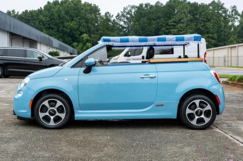 2016 Fiat 500e Custom Jolly Conversion for Sale With 65,400 Miles
