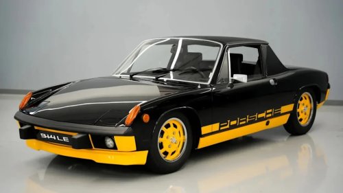 Restored 1974 Porsche 914 Limited Edition Built for Classic Challenge Goes to Auction