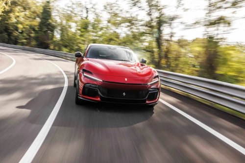 See More Photos of The 2027 Ferrari Purosangue Handling Speciale