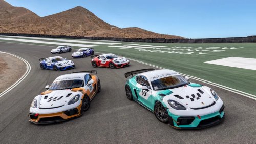 Singer Drivers Club at Willow Springs Raceway in Photos