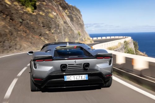 See Exterior Pics of the 2027 Ferrari 849 Testarossa Spider