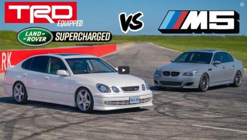 Can a Supercharged Lexus Beat a 500 HP BMW M5?