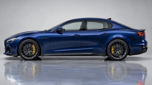 Maserati Might Bring Back a Sport-Luxury Sedan. This is What It Could Look Like