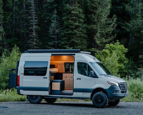 This Elevated, Overlanding-Ready Adventure Van Just Begs to Hit the Road
