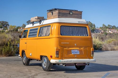 1972 Volkswagen Type 2 Westfalia Campmobile for Sale With 50,800 Miles Shown