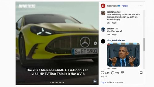 Mercedes, Mercedes-AMG Doesn’t Care That You Hate Its EVs