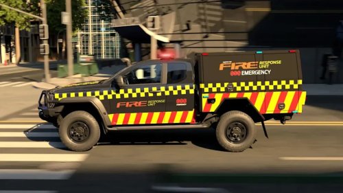 Ford Built A Fire-Fighting Ranger Super Duty With Solar-Powered Water Pumps