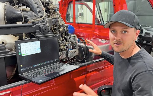 MINI, This Mini Truck Packs a Soviet Fighter Jet Engine, a 45-Gallon Fuel Tank, and a 200-MPH Death Wish