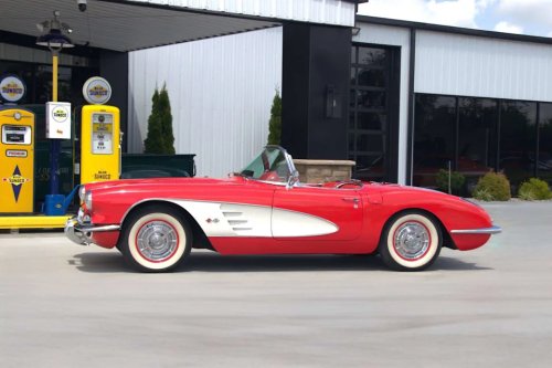 Here's Your Chance to Buy George Strait's Signet Red 1958 Corvette